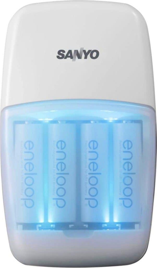 Sanyo NC-MQN09W 4bay charger