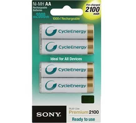Sony AA battery package