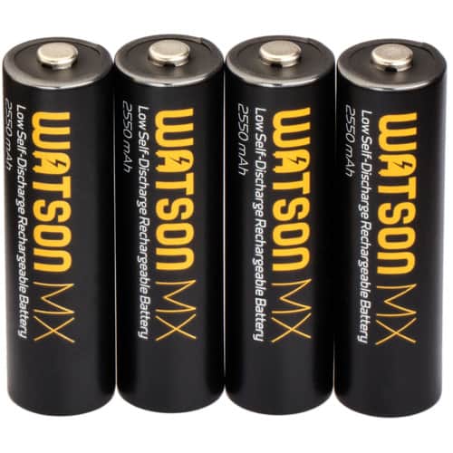 Watson MX black AA batteries