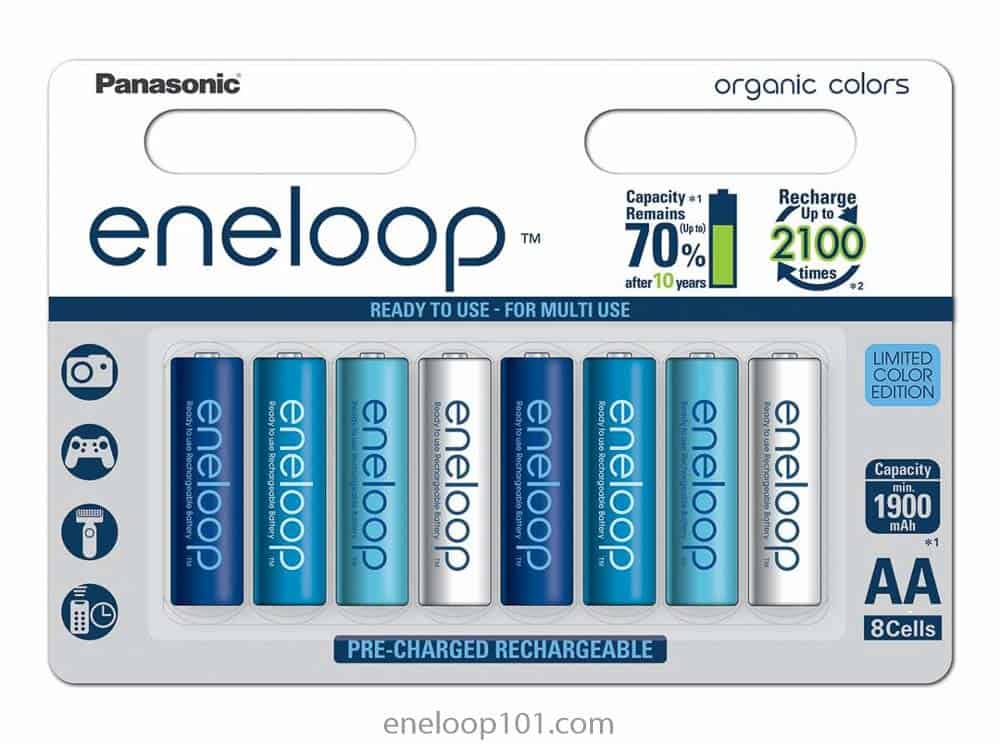 All Eneloop Limited edition batteries till 2024 ~ by ChibiM
